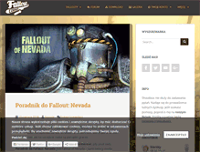 Tablet Screenshot of fallout-corner.pl